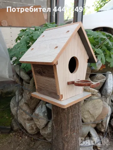 Къща за птички, снимка 6 - За птици - 49932694