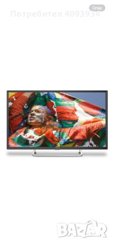 TV 32" STRONG 1366x768 PIXEL FULL LED HOTEL TV SCART 1NR HDMI USB BLACK, снимка 1 - Телевизори - 46304296