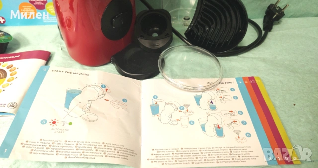 Кафемашина с гаранция 1 година NESCAFÉ® Krups Piccolo XS.Red Black, снимка 3 - Кафемашини - 53994672