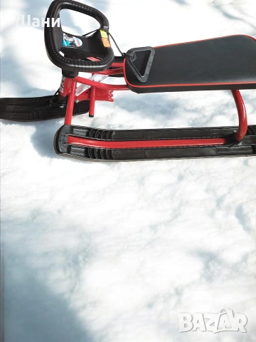 Детска шейна Byox, Vihren, червен, 3 години +, снимка 2 - Зимни спортове - 53424417