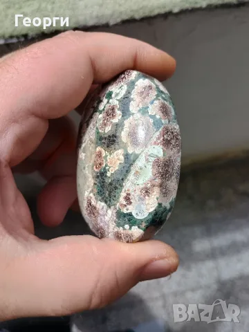 Натурален черешов ахат, снимка 4 - Гривни - 50373410