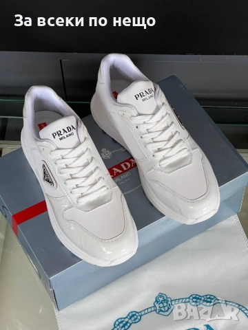 Prada Мъжки Маратонки👟Мъжки Спортни Обувки Прада - Налични Различни Цветове Код SK856, снимка 3 - Маратонки - 53207613