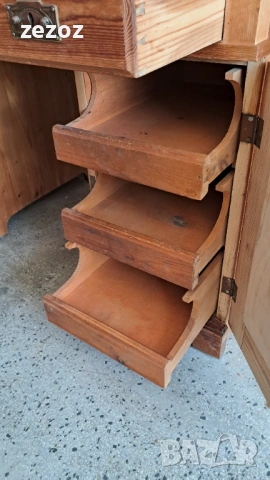 Бюро антикварно масив, снимка 7 - Бюра - 53118702