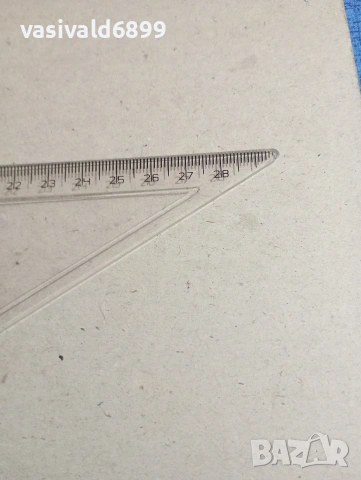 Ученически триъгълник , снимка 2 - Ученически пособия, канцеларски материали - 53891600