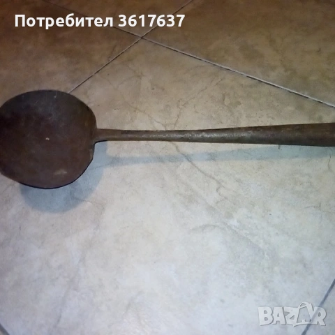 Много стар черпак , снимка 2 - Антикварни и старинни предмети - 53363397