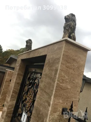 Градински фигури Лъвове (Бетон) , снимка 8 - Декорация за дома - 50140187