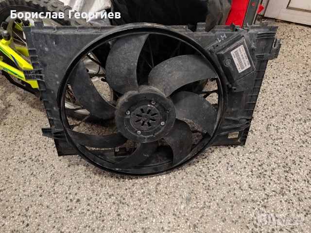 Охлаждаща Перка за мерцедес Е класа 2005 г W211 2.7 cdi компресор 