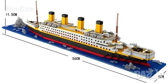 Конструктор TITANIC - 1860 части, снимка 3 - Конструктори - 47937997