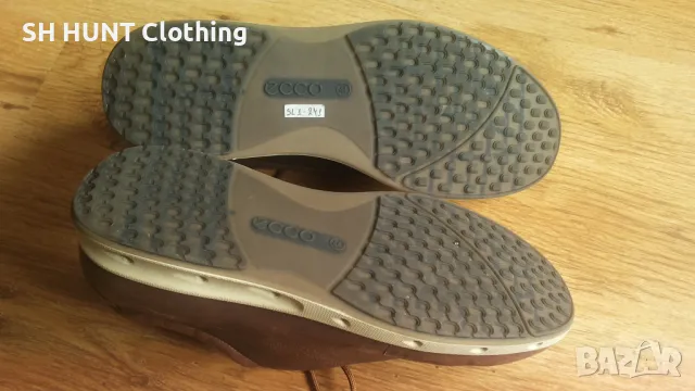 ECCO GORE-TEX YAK LEATHER Shoes размер EUR 44 естествена кожа водонепромокаеми - 1103, снимка 13 - Спортни обувки - 49993636