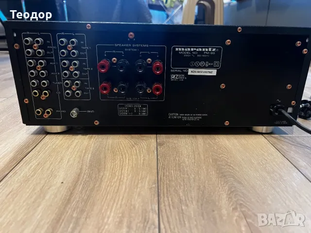 Усилвател Marantz PM-80 , снимка 7 - Ресийвъри, усилватели, смесителни пултове - 49296288