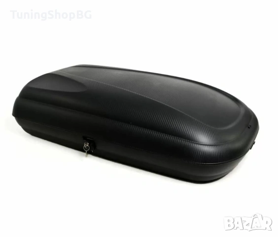 Автобокс Art Plast 133x77.8x34.5cm с ключ, 320 литра черен карбон