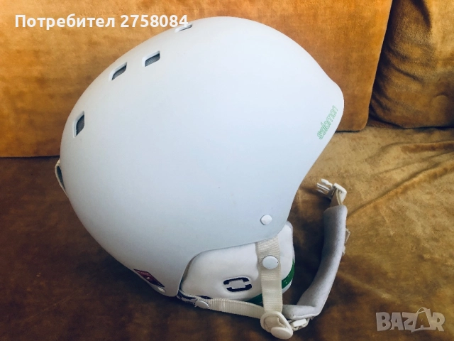 Каска SALOMON BRIGADE WHITE MATT, снимка 8 - Зимни спортове - 52226635