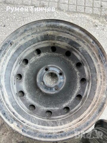 2бр метални джанти за Рено и Дачия 15 ки, снимка 5 - Гуми и джанти - 53741850