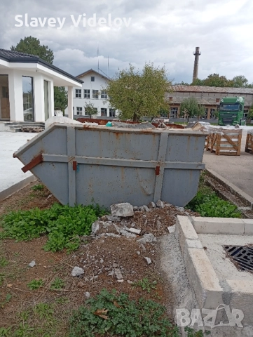 Контейнер за строителни отпадъци--4кубика, снимка 2 - Части - 52047227