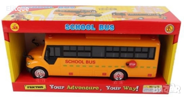 Жълт училищен автобус, снимка 2 - Коли, камиони, мотори, писти - 52865742