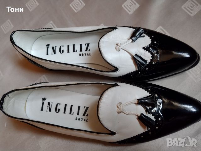 Дамски кожени обувки Ingiliz Royal