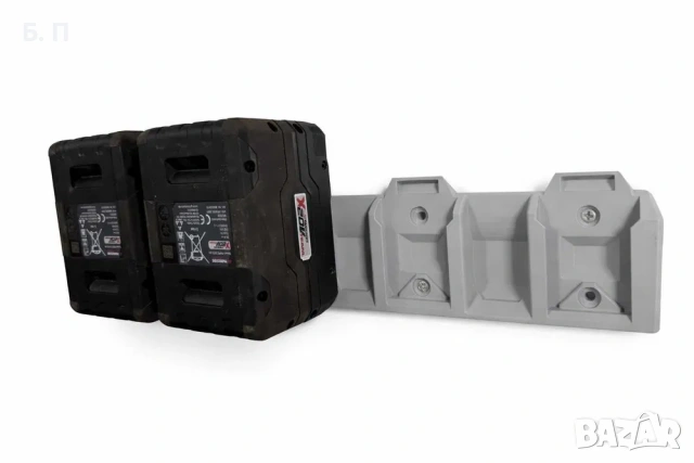 Стойки за 4 батерии Parkside