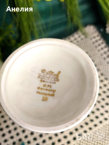 2 разкошни вази с цвят слонова кост , снимка 6 - Декорация за дома - 52281145