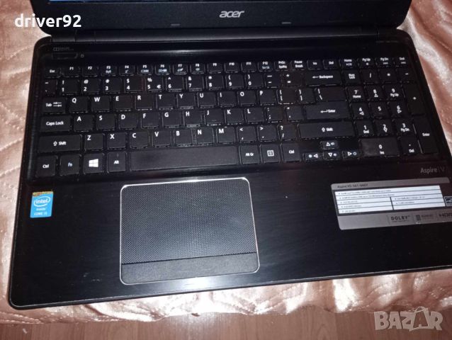 ACER V5-561 и5 процесор с 8 гб рам 500 гб хард батерия над 1 час, снимка 8 - Лаптопи за работа - 45602002