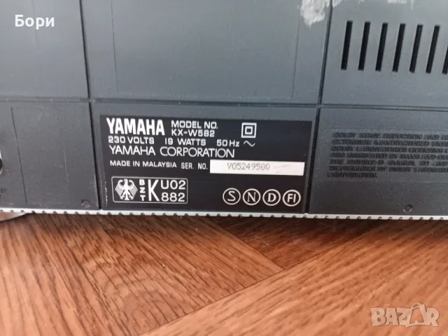 YAMAHA KX W582 Дек двукасетен, снимка 11 - Декове - 46958515