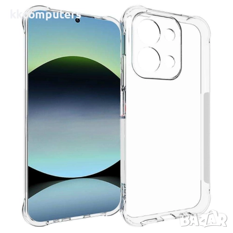 Защитен комплект WANLONFENG за Xiaomi Redmi 15C 5G / 4G / Poco C85 4G | Прозрачен калъф 2.0mm TPU + 