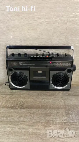 Panasonic RS-462S VINTAGE RETRO CD BOOMBOX Ghetto Blaster радио касетофон Работи перфектно на радио , снимка 5 - Радиокасетофони, транзистори - 47061968