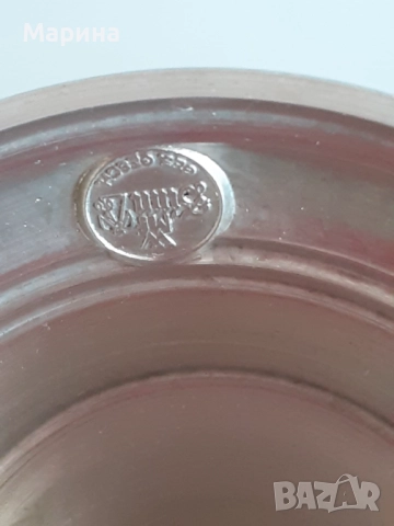 Бокал от калай 150 мл. Antik*Vintage#66, снимка 8 - Антикварни и старинни предмети - 48489621