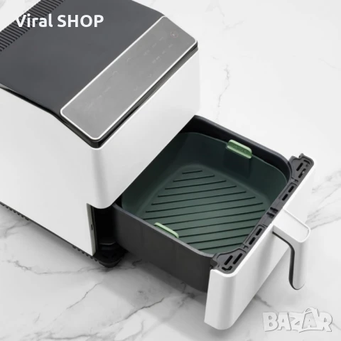 Кошничка за фритюрник с горещ въздух Lekue, оребрена, снимка 1