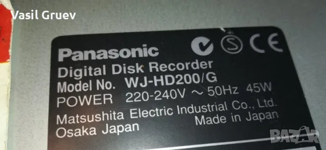 Panasonic WJ-HD200, снимка 5 - Части и Платки - 48974874