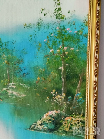 Голяма картина, пейзаж, снимка 4 - Картини - 54299814