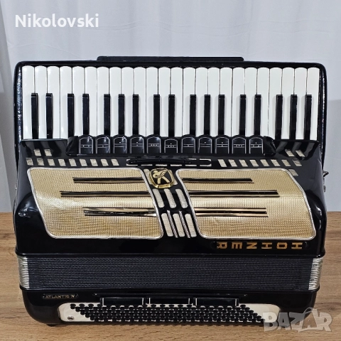 Акордеон Hohner Atlantic IV , снимка 4 - Акордеони - 52301783