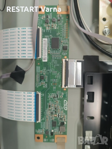 Телевизор KIVI 43U740NB за части, използван, снимка 5 - Части и Платки - 53969629