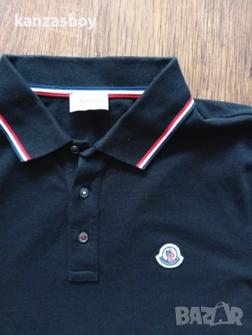 MONCLER  men's polo shirt - мъжка блуза р-р М, снимка 2 - Блузи - 53823175