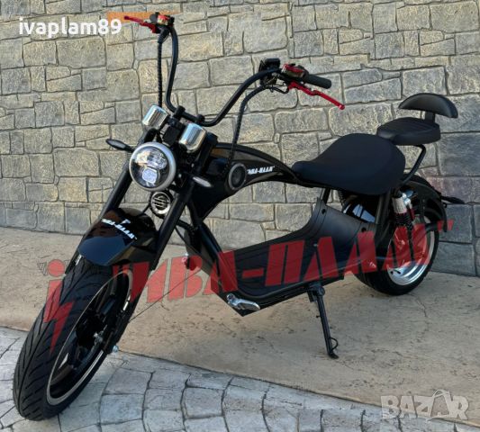 Електрически скутер American Harley Davidson- 4000W 60V-модел 2024г 22aH+ЛИЗИНГ-модел 2025г, снимка 2 - Мотоциклети и мототехника - 40679094