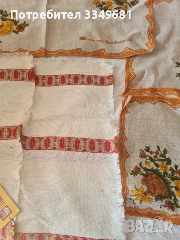 Памучни карета салфетки, снимка 2 - Други - 53859623