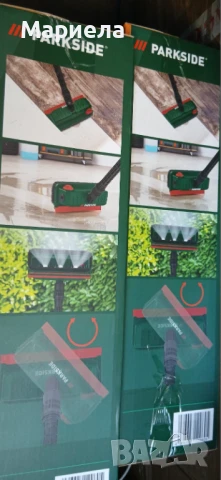 Четка за почистване на фасади и стъкло за водоструйки с високо налягане / Parkside / 150 бара