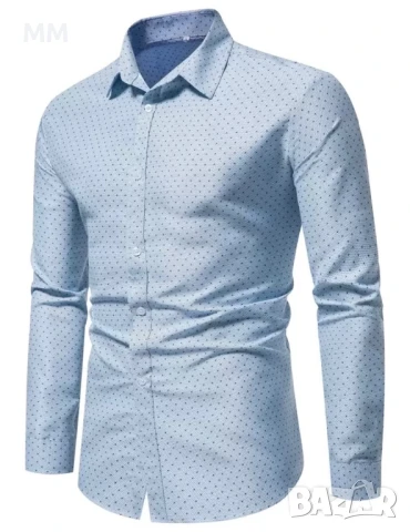 Мъжки ризи Л размер, снимка 6 - Ризи - 50657930