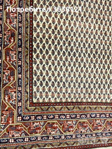 Сароу Мир - Килим 235 /170 см ръчно изработен уникален, снимка 2 - Килими - 53930332