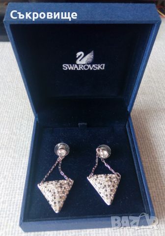 Обеци Swarovski Force: PE Cry/ Jethem/ LMUL/RHS 976090, снимка 1 - Обеци - 46235051