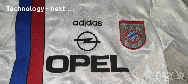 Ретро тениска Bayern Munich 1995/97 – ОРИГИНАЛ – Away Kit – Рядка, снимка 4 - Футбол - 53670687