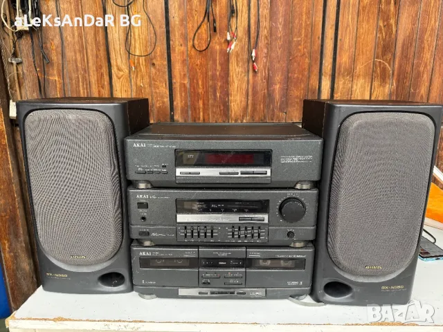 Аудио система akai at-m400 колони aiwa , снимка 1