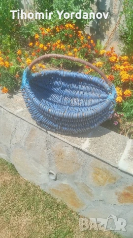 Плетена кошница , снимка 13 - Антикварни и старинни предмети - 51343923