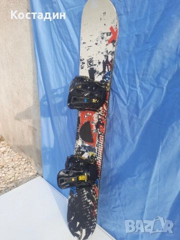 сноуборд   FLOW rhythm  140см. с автомати.  , снимка 6 - Зимни спортове - 52668095