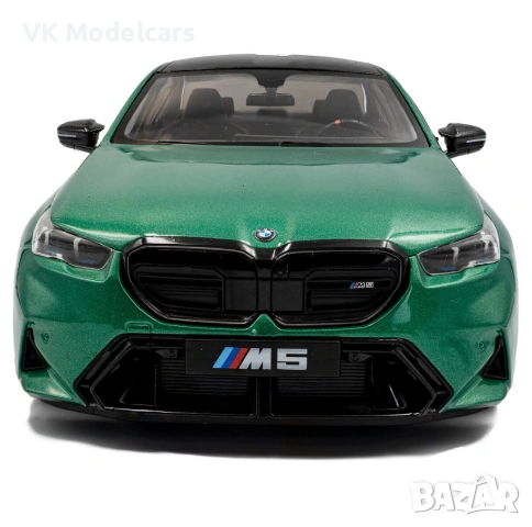 2025 BMW G90 M5, M Isle of Man Green Metallic 1:18 Solido, снимка 6 - Колекции - 53023737