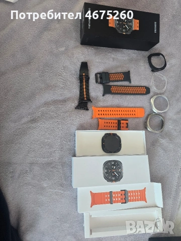 Смарт часовник Samsung Galaxy Watch Ultra (2025), 47mm, LTE, Titanium, снимка 6 - Смарт часовници - 53730861