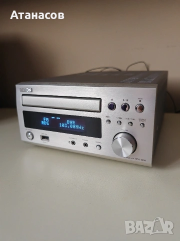 Denon RCD M 38 с дистанционно и тонколони SC M Denon , снимка 12 - Аудиосистеми - 53933107