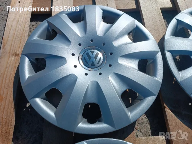 Оригинални тасове VW 15 цола, снимка 2 - Аксесоари и консумативи - 47657809