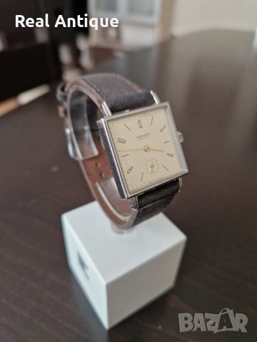 Рядък антикварен колекционерски немски ръчен часовник Nomos- Glashutte , снимка 4 - Мъжки - 51617241