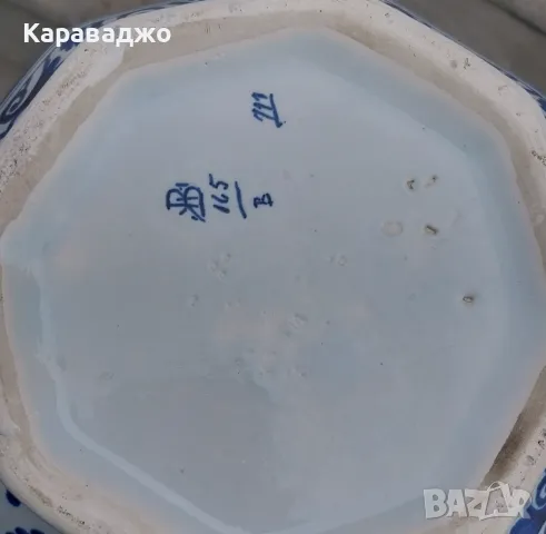Порцелан Делфт, снимка 6 - Вази - 49617811