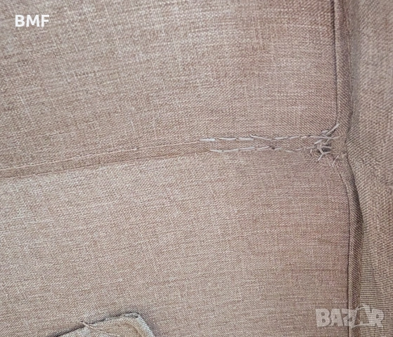 Неползвана бебешка кошара Chipolino Relax лен с падаща странична преграда, снимка 4 - Кошарки - 54170359